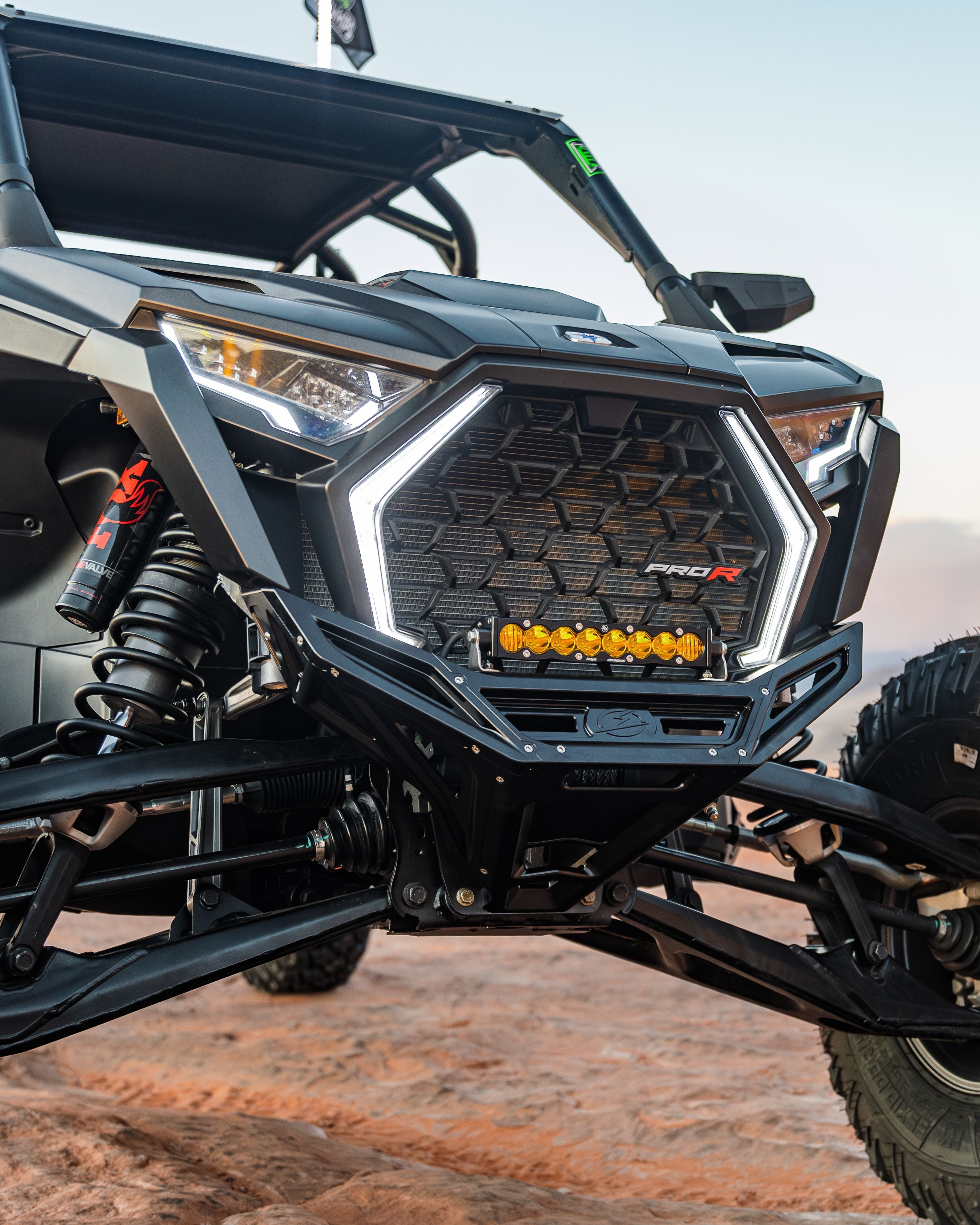 Polaris RZR Pro R / Turbo R Front Winch Bumper