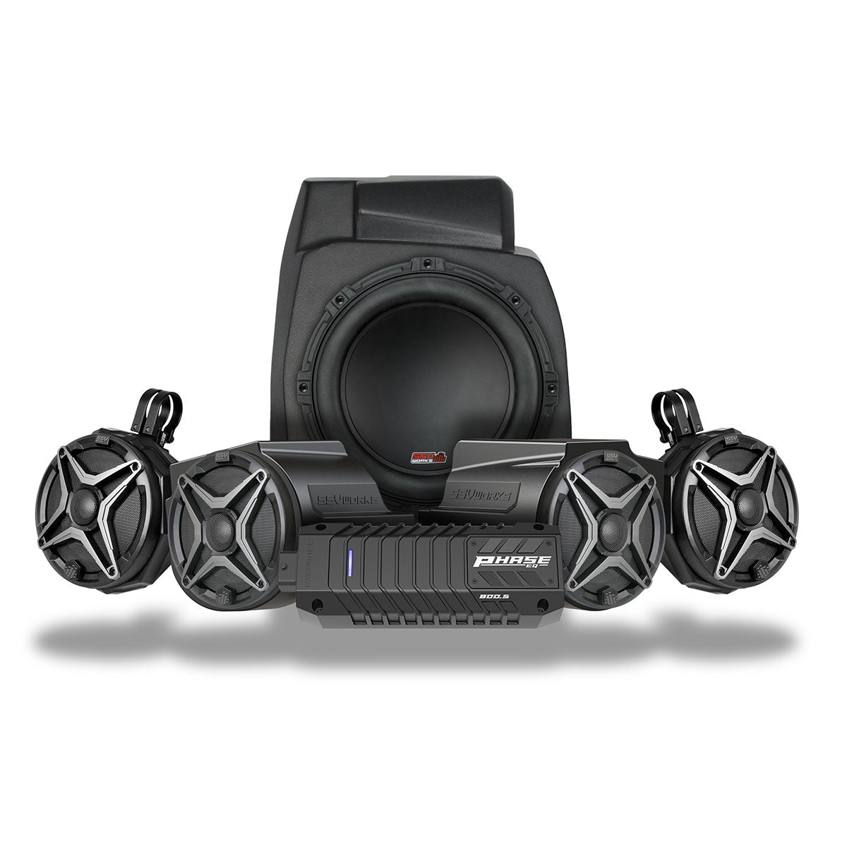 Polaris RZR Pro Ride Command (2020-2024) A-Spec 5 Speaker System SSV Works