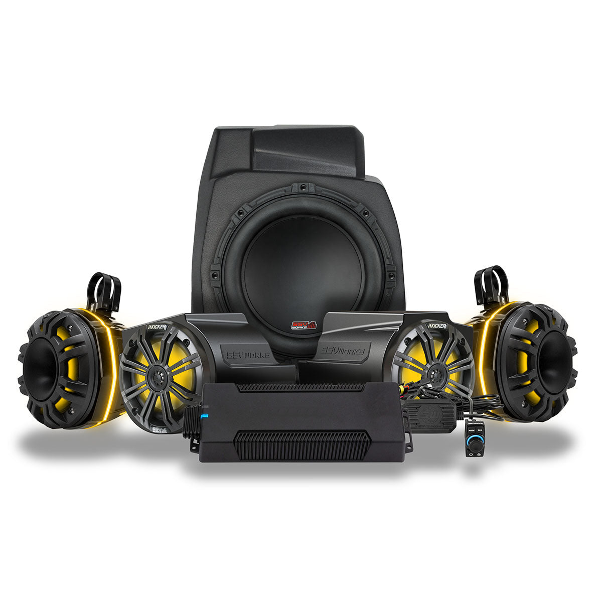 Polaris RZR Pro Ride Command (2020-2024) K-Spec 5 Speaker System SSV Works