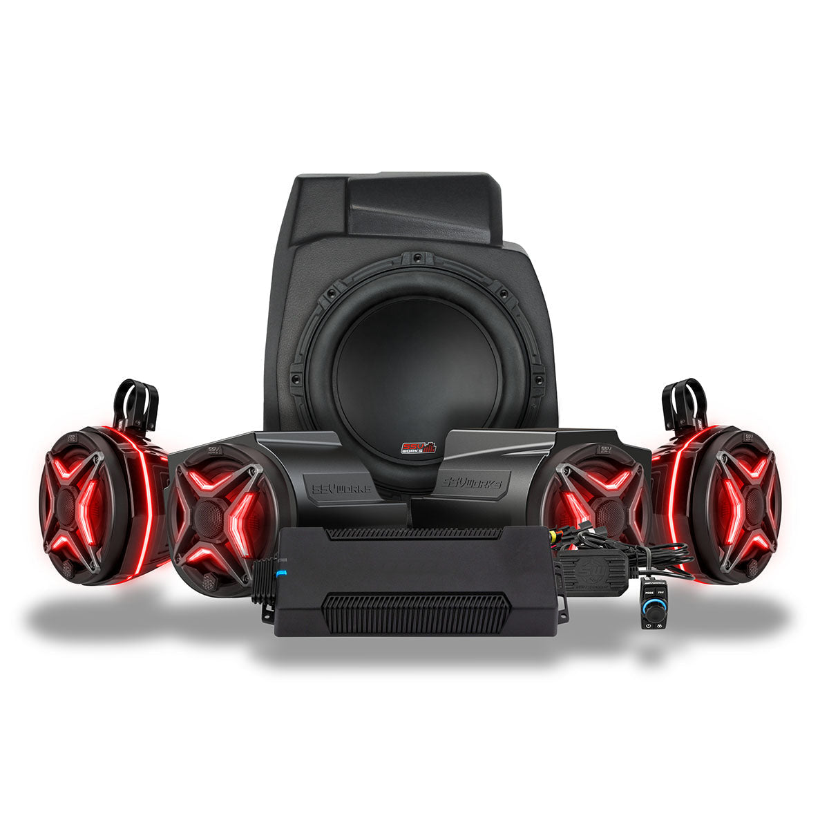 Polaris RZR Pro Ride Command (2020-2024) V-Spec 5 Speaker System SSV Works