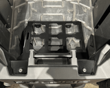 Polaris RZR PRO XP / Turbo R Packout Mount by AJK Offroad Close Up View of Alternate Installation 