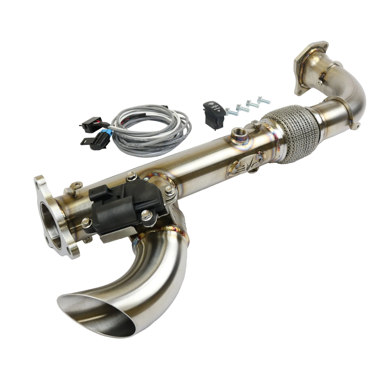 Polaris RZR Pro S / Pro XP / Turbo R Shocker Electric Cutout Exhaust Evolution Powersports