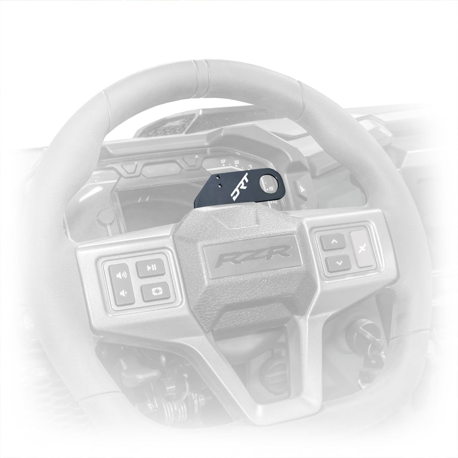 Polaris RZR Pro Series Steering Wheel Single Push-To-Talk Plate DRT Motorsports