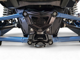 Polaris RZR Pro XP Radius Rod Plate with Tow Hook (Black)
