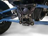 Polaris RZR Pro XP Radius Rod Plate with Tow Hook (Black)