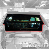 Polaris RZR Pro XP / Turbo R Glass Rear Windshield Dirt Warrior Accessories