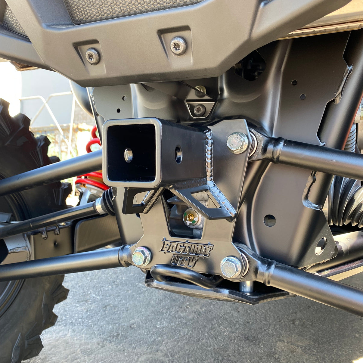 Polaris RZR RS1 Rear Hitch Receiver Factory UTV