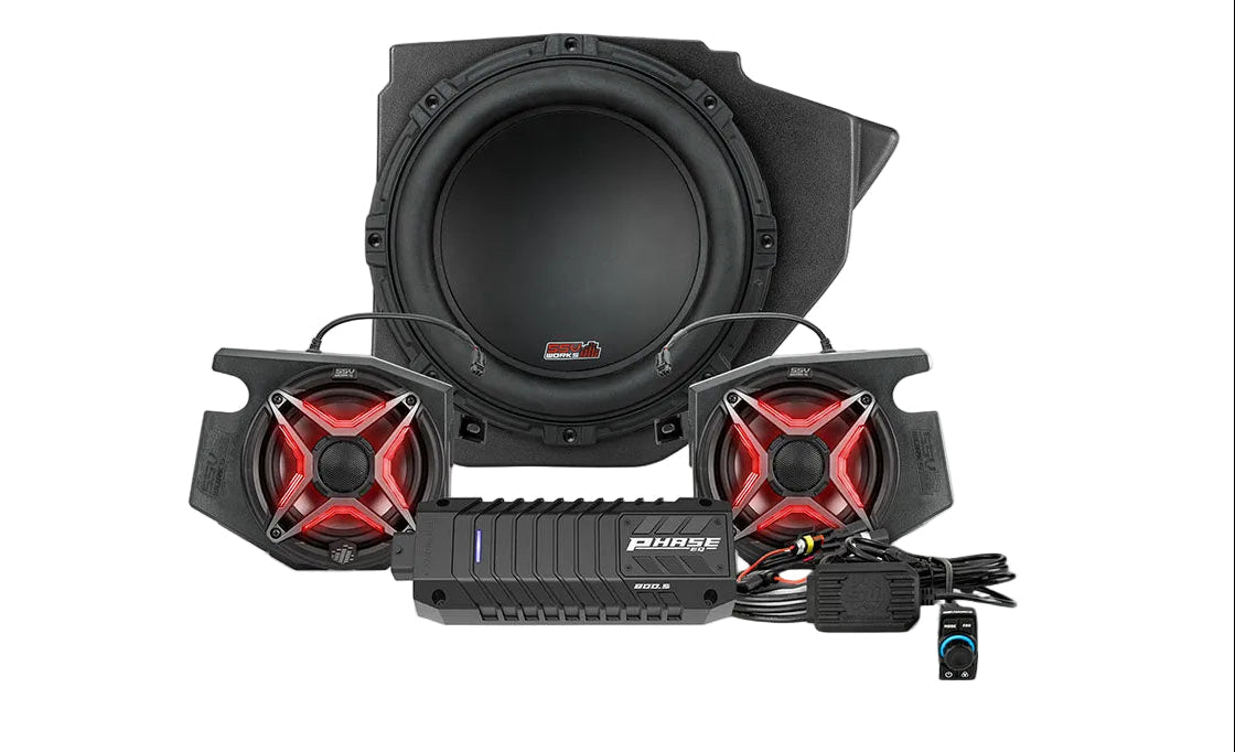 Polaris RZR Ride Command (2014-2023) V-Spec 3 Speaker Kit SSV Works