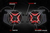 Polaris RZR Ride Command (2014-2023) V-Spec 3 Speaker Kit SSV Works