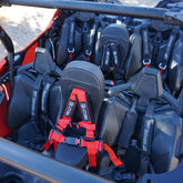 Polaris RZR Turbo R 4-Seat Model Front Bump Seat with Harness UTVMA