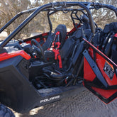 Polaris RZR Turbo R 4-Seat Model Front Bump Seat with Harness UTVMA