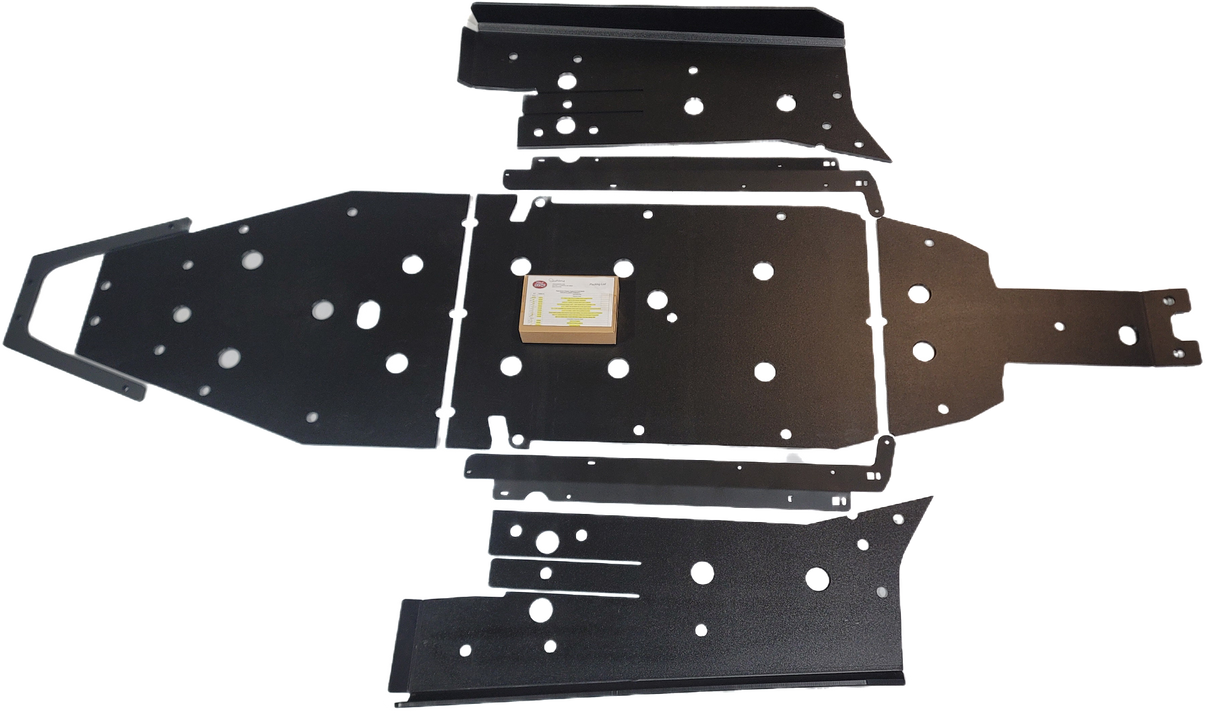 Polaris RZR Turbo R Full Skid Plate Trail Armor