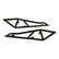 Polaris RZR Turbo S 2-Seat Tree Kickers L&W Fab