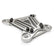 Polaris RZR Turbo S 3-Piece Radius Rod Reinforcement Plate DRT Motorsports