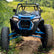 Polaris RZR Turbo S Front Snap-In Grille with Light Bar L&W Fab