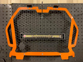 Polaris RZR Turbo S Front Snap-In Grille with Light Bar L&W Fab