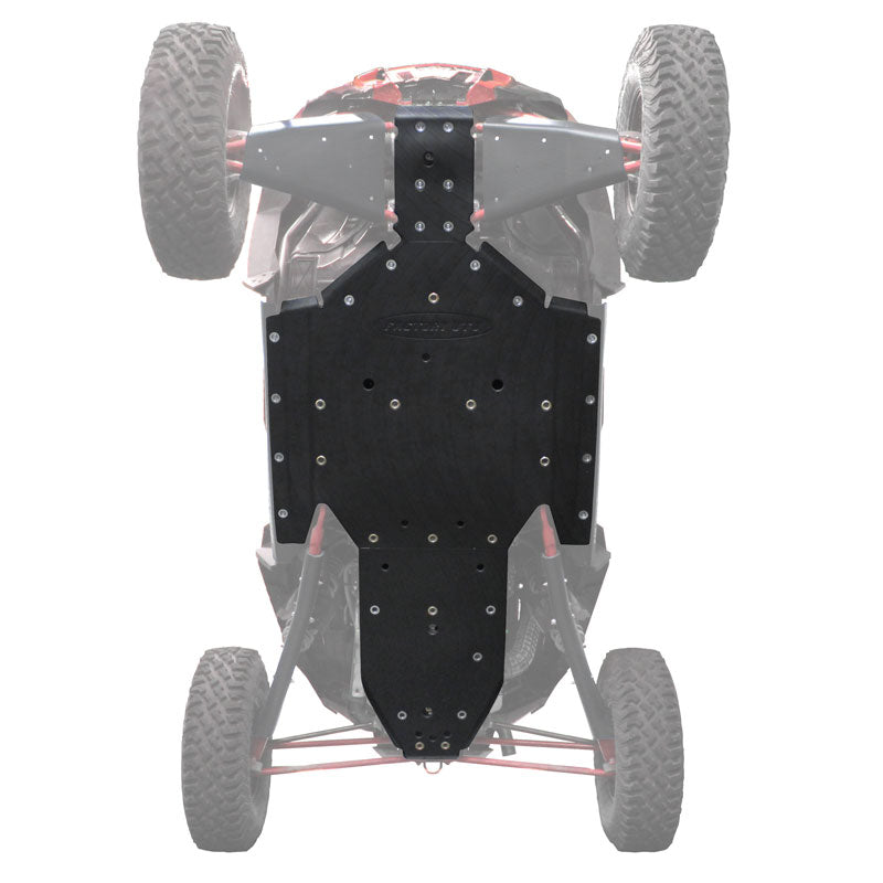 Polaris RZR Turbo S UHMW Skid Plate Factory UTV
