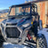 Polaris RZR Turbo S Vented Glass Windshield Bent Metal Off-Road