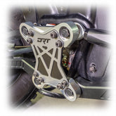 Polaris RZR XP 1000 (2017+) 3-Piece Radius Rod Reinforcement Plate (M12) DRT Motorsports