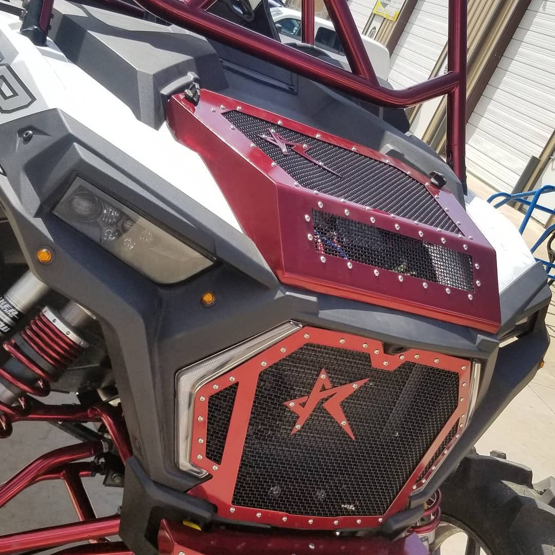 Polaris RZR XP 1000 / Turbo (2019-2023) Mesh Hood Rogue Offroad