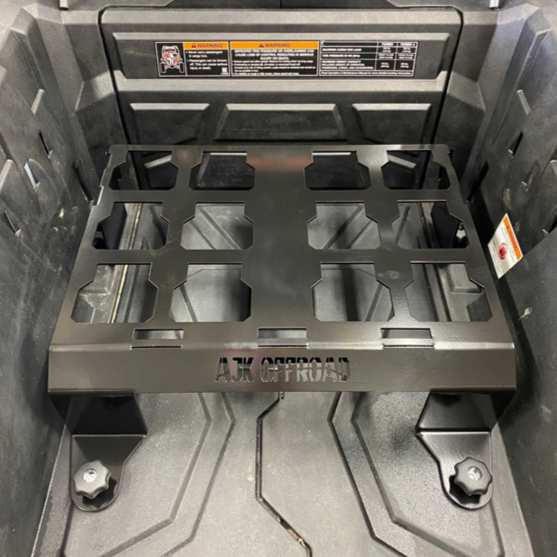 Polaris RZR Packout Mount Tall by AJK Offroad Front View
