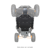 Polaris RZR XP 1000 / Turbo X-Brace for UHMW Skid Plate Factory UTV