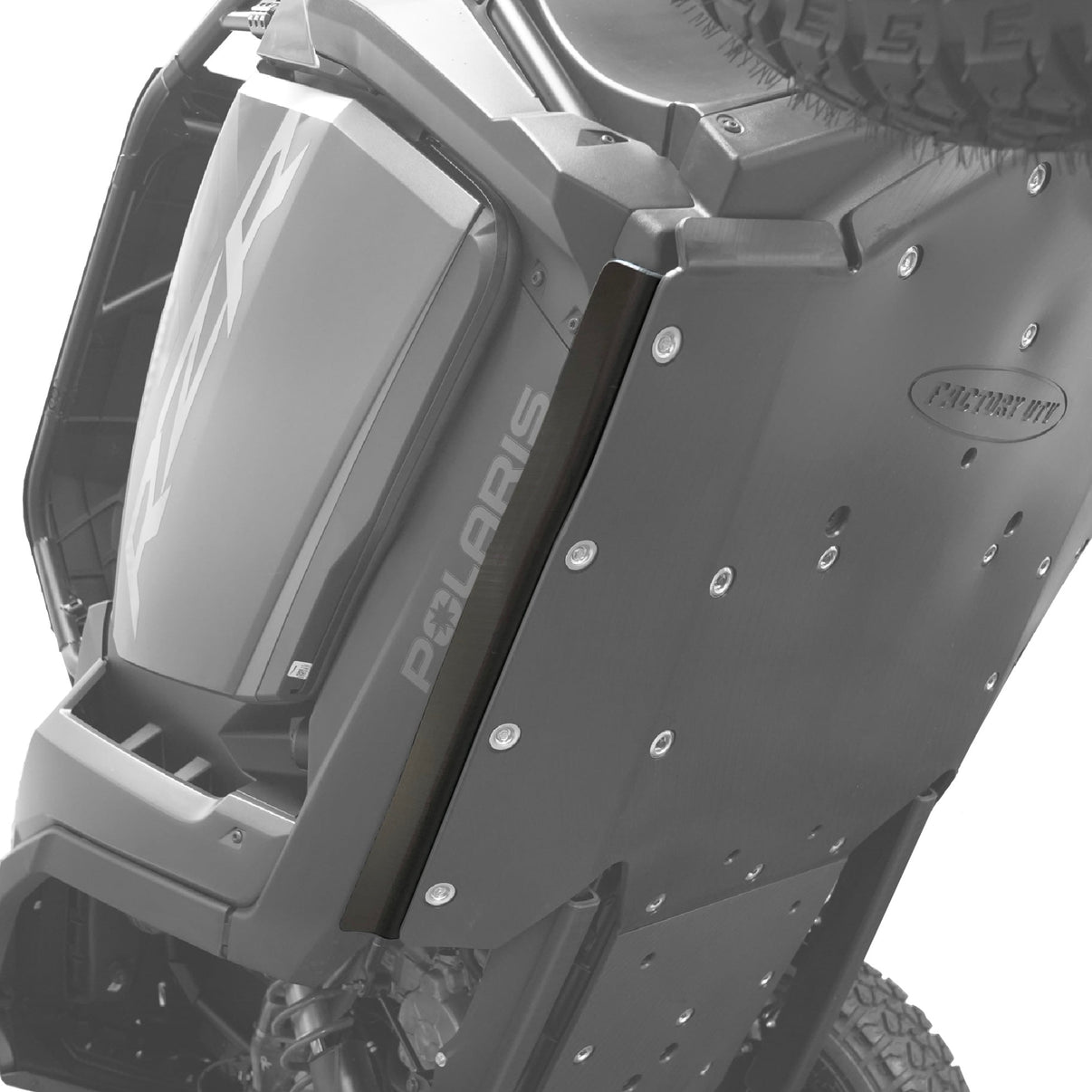 Polaris RZR XP (2024+) UHMW Rock Sliders Factory UTV