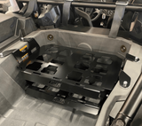 Polaris RZR XP 1000 2024 Model Year  AJK Offroad Side View of Top and Bottom Plates with No Kits