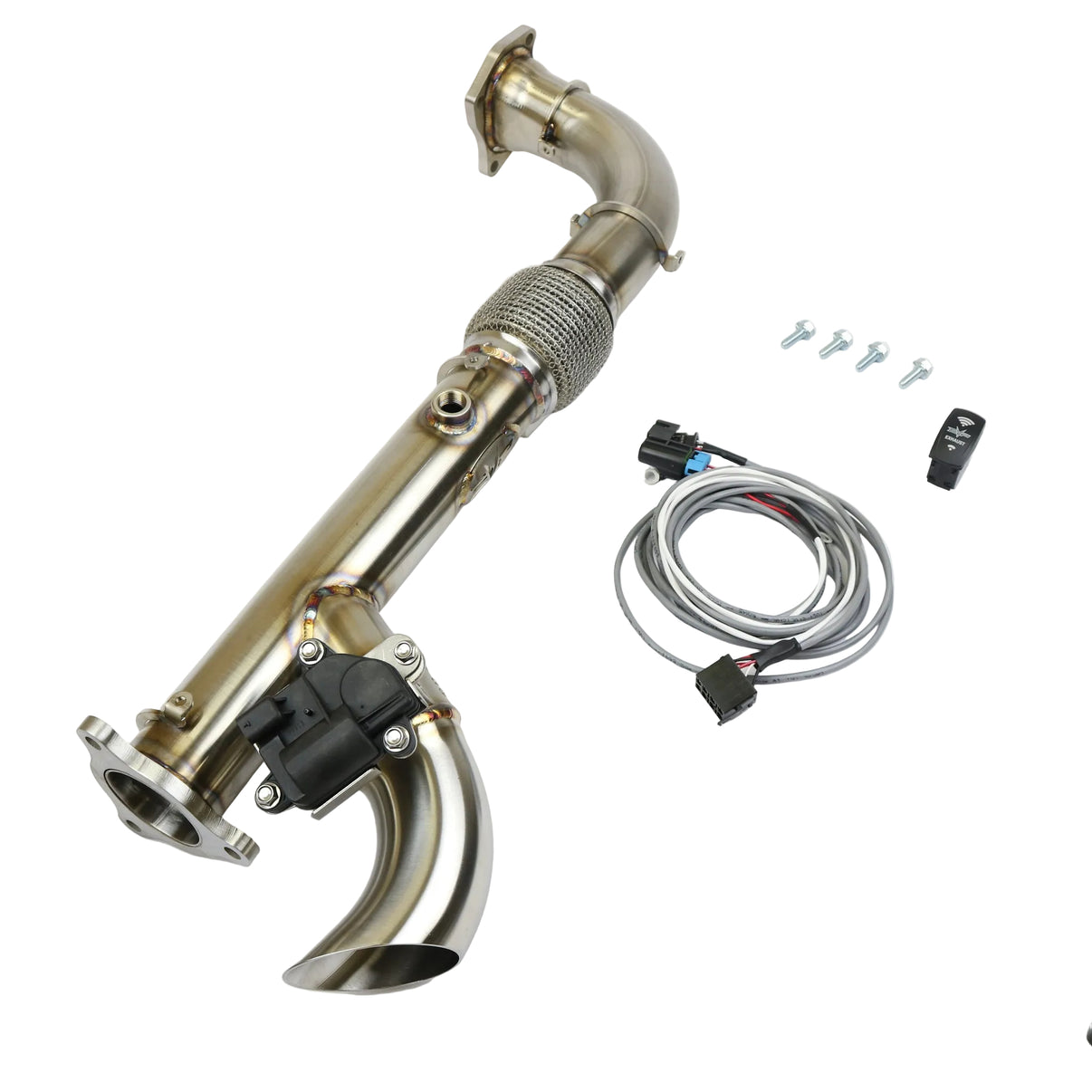 Polaris RZR XP Turbo / Turbo S Shocker Electric Side Dump Exhaust Evolution Powersports