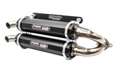 Polaris RZR XP Turbo / Turbo S Slip-On Exhaust Trinity Racing Black
