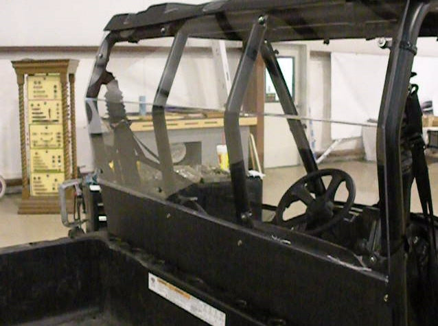 Polaris Ranger Midsize 400/500/570/800/EV Rear Window Dust Shield Kit Trail Armor