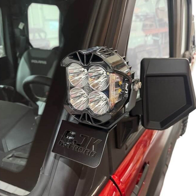 Polaris Ranger XD 1500 A-Pillar Light Mount AJK Offroad