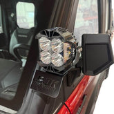 Polaris Ranger XD 1500 A-Pillar Light Mount AJK Offroad