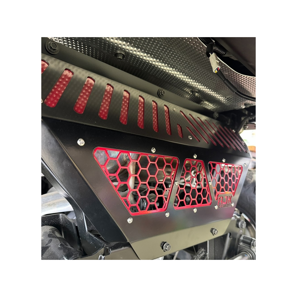Polaris Ranger XD 1500 Exhaust cover AJK Offroad