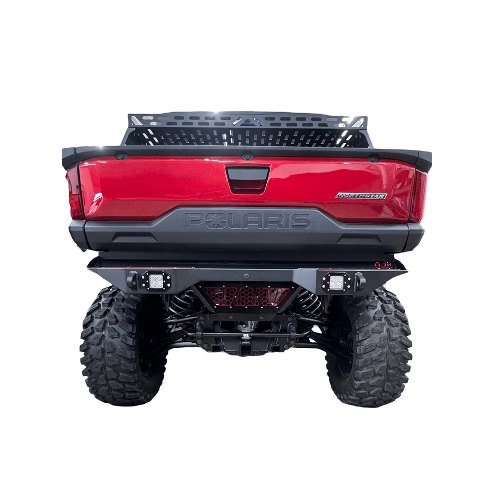 Polaris Ranger 1500XD Rear Bumper by AJK Offroad Full View