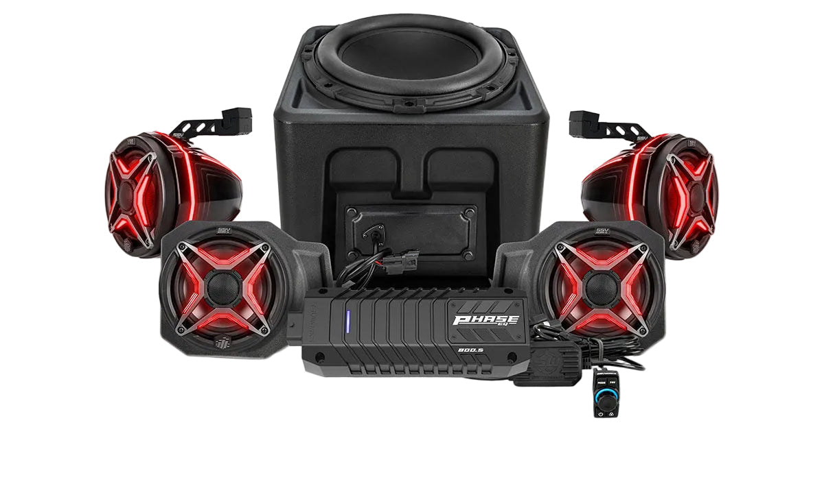 Polaris Ranger XP 1000 Ride Command V-Spec 5 Speaker Audio System SSV Works