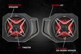 Polaris Ranger XP 1000 Ride Command V-Spec 5 Speaker Audio System SSV Works