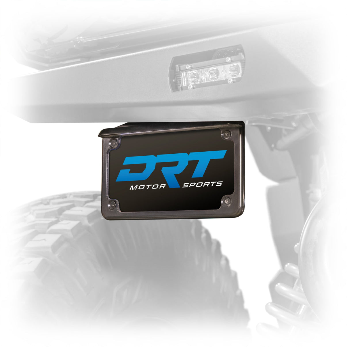Polaris Xpedition Rear Bumper License Plate Bracket DRT Motorsports