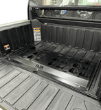 Polaris Xpedition Rear Packout Mount by AJK Offroad Installed in Bed but Empty