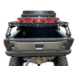 Polaris Xpedition Short Headache Rack 3/4 Rack by AJK Offroad Back View Eye Level View with Kits