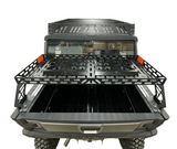 Polaris Xpedition Short Headache Rack 3/4 Rack by AJK Offroad Back Top View 