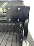 Polaris Xpedition Spare Tire Carrier by AJK Offroad Side View Pictured Without a Tire