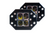 Quattro Flush Mount Clear LED Pod Lights (Pair) Heretic
