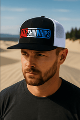 Red/White/Blue Flat Bill Snapback