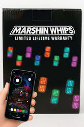 Rosewell X-2 Billet Rock Light Kit (8-Pack) Marshin Whips