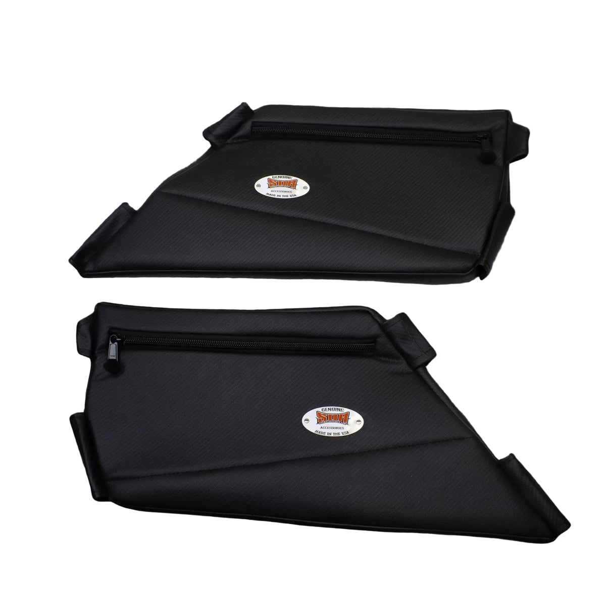 SDR Motorsports Can-Am Maverick X3 Front Hi-Bred Door Storage Bags V2 Front View