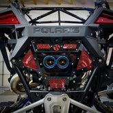 SDR Motorsports Polaris RZR Pro R Rear Exhaust Grille Cover Powder Coated