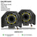 Polaris RZR Pro R / Pro S / Pro XP / Turbo R 6.5" Rear-Hump Speaker Pods