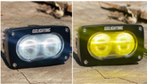 GP10 Offroad LED Dual Color Light Pod Bundle with Wiring Harness