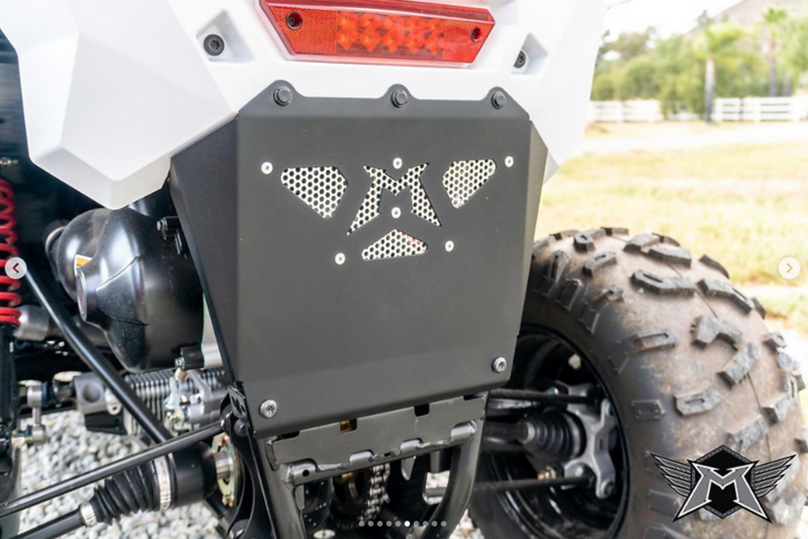 Polaris RZR 200 Exhaust Cover
